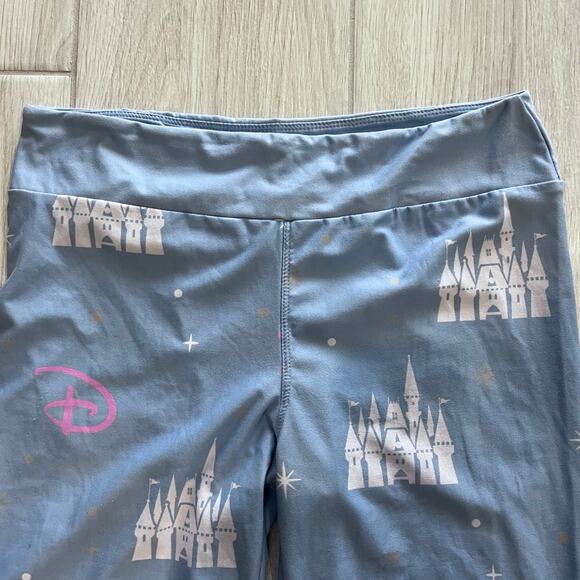 Walt Disney World Parks Women’s MD Cinderella’s Castle Graphic Pajama Pants - Picture 3 of 6